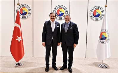 TOBB başkanımız Sn. Rıfat Hisarcıklıoğlu'na ziyaret